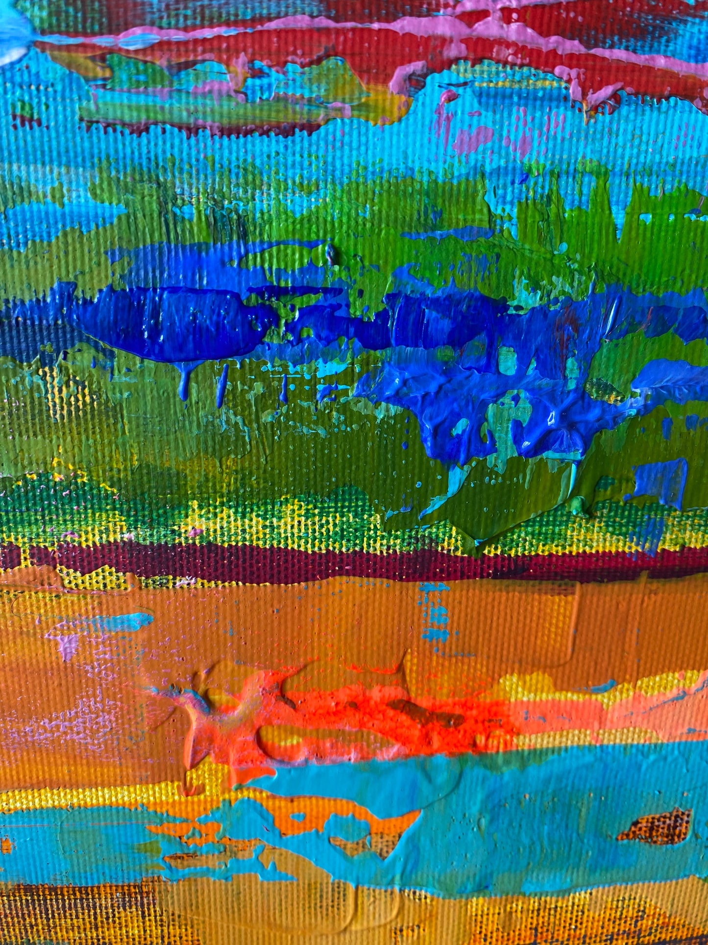 Fatamorgana, acrylic on canvas, 150x100cm, 2023