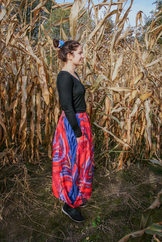 Spódnica z obrazu „Mandala”