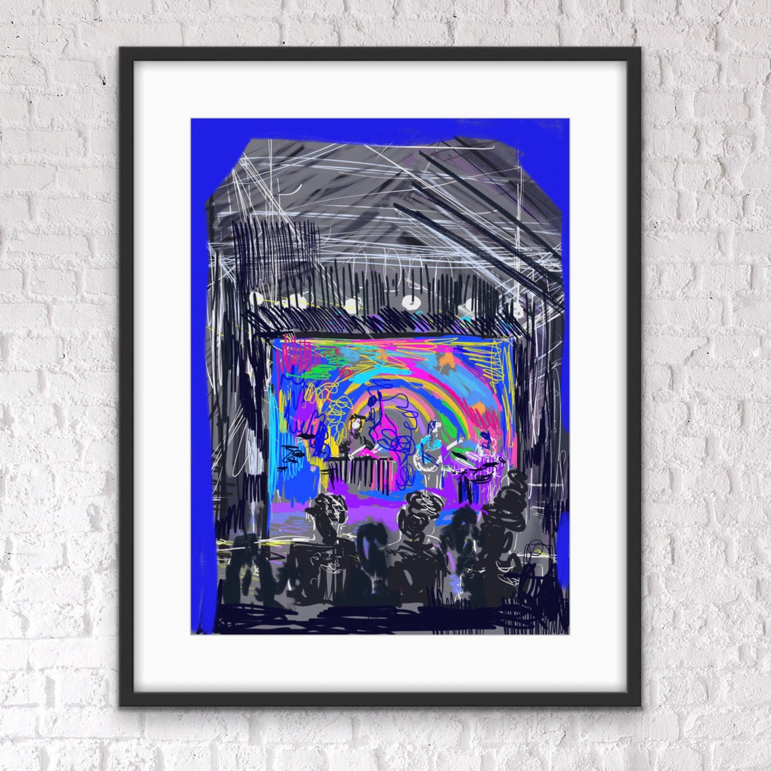 Jazz in ruins 2022 / grafika cyfrowa