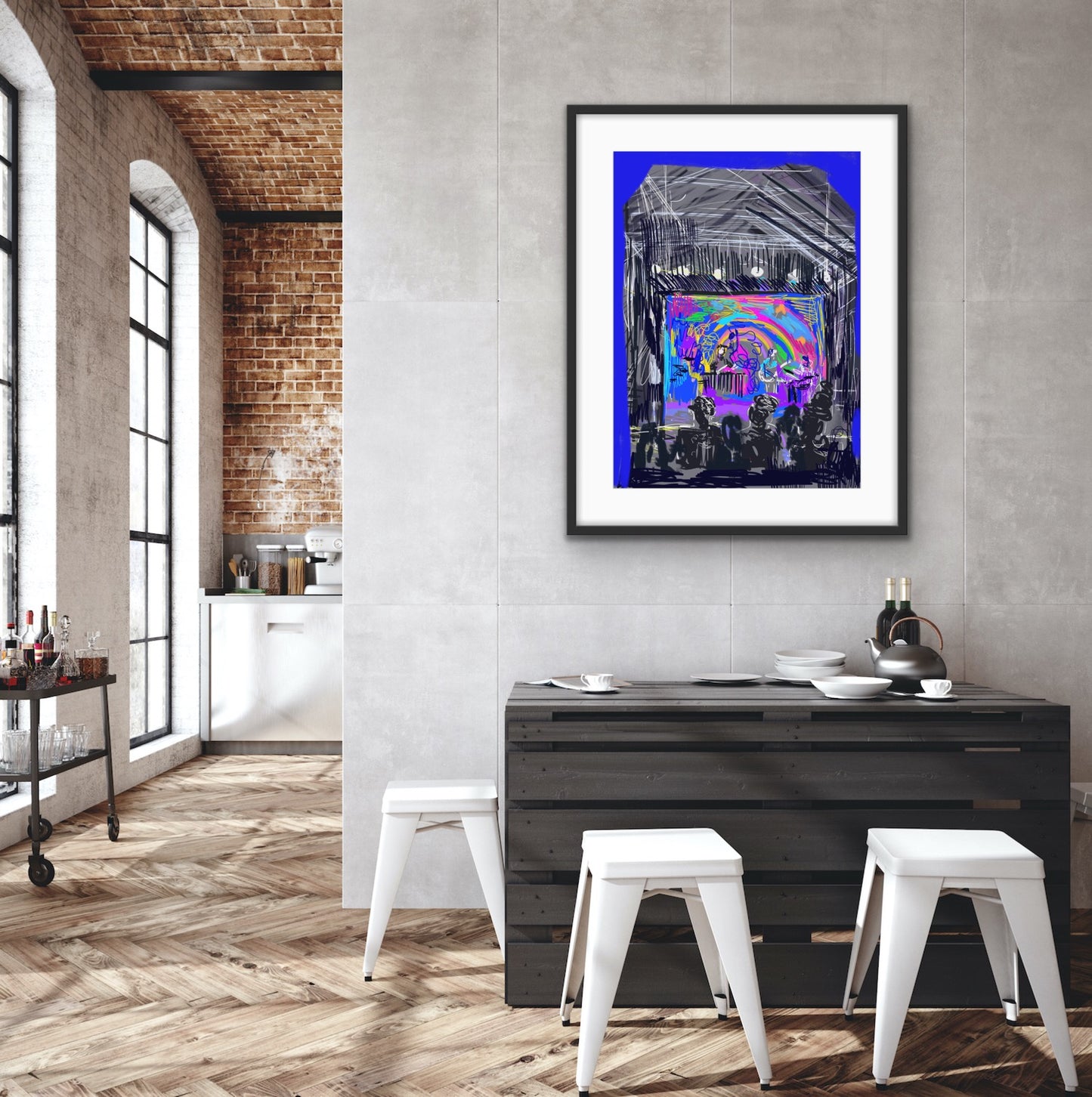 Jazz in ruins 2022 / grafika cyfrowa