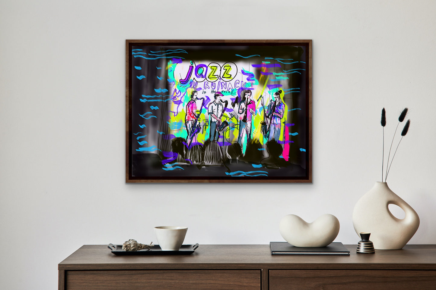 Jazz w ruinach 2018 / grafika cyfrowa