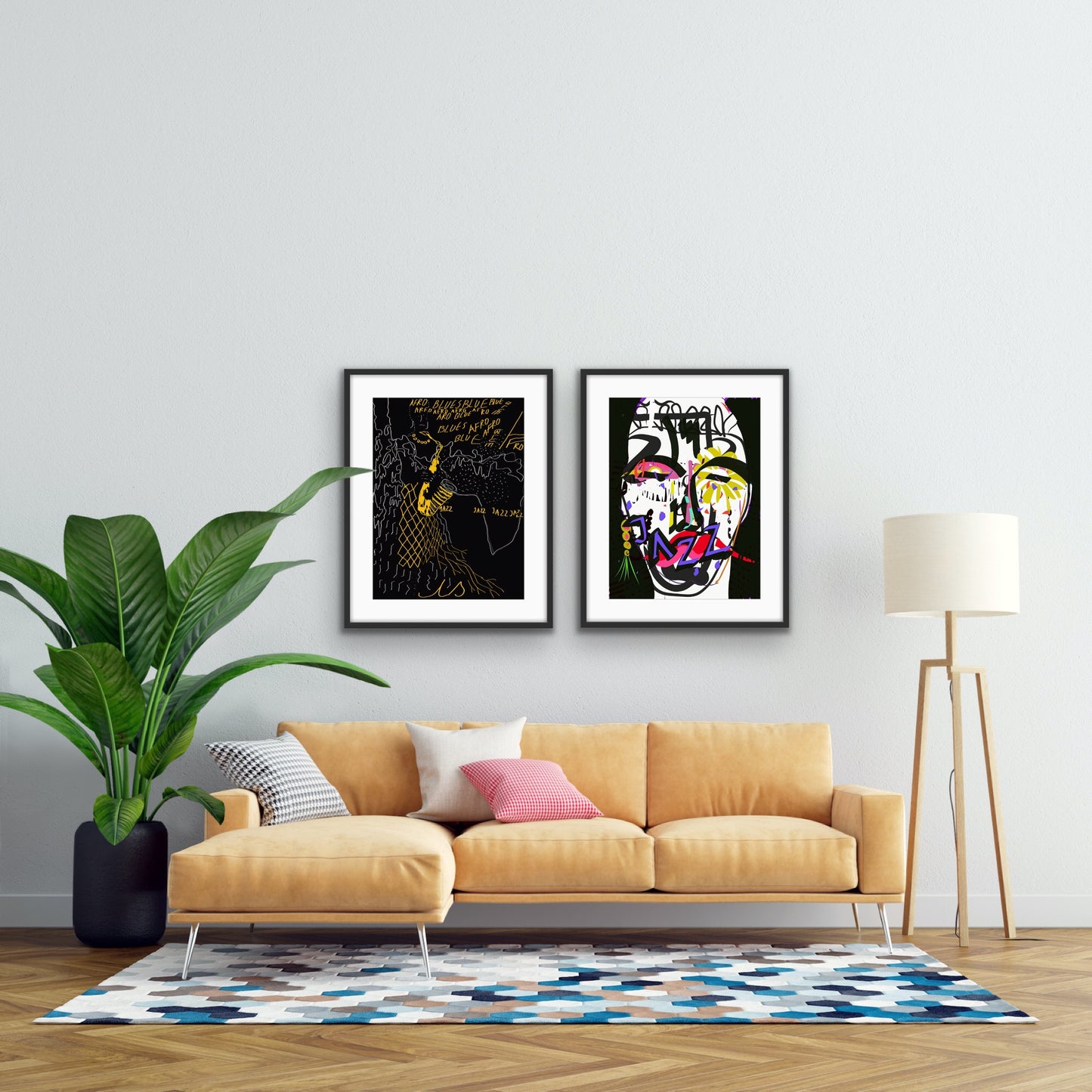 Jazz is the woman / grafika cyfrowa