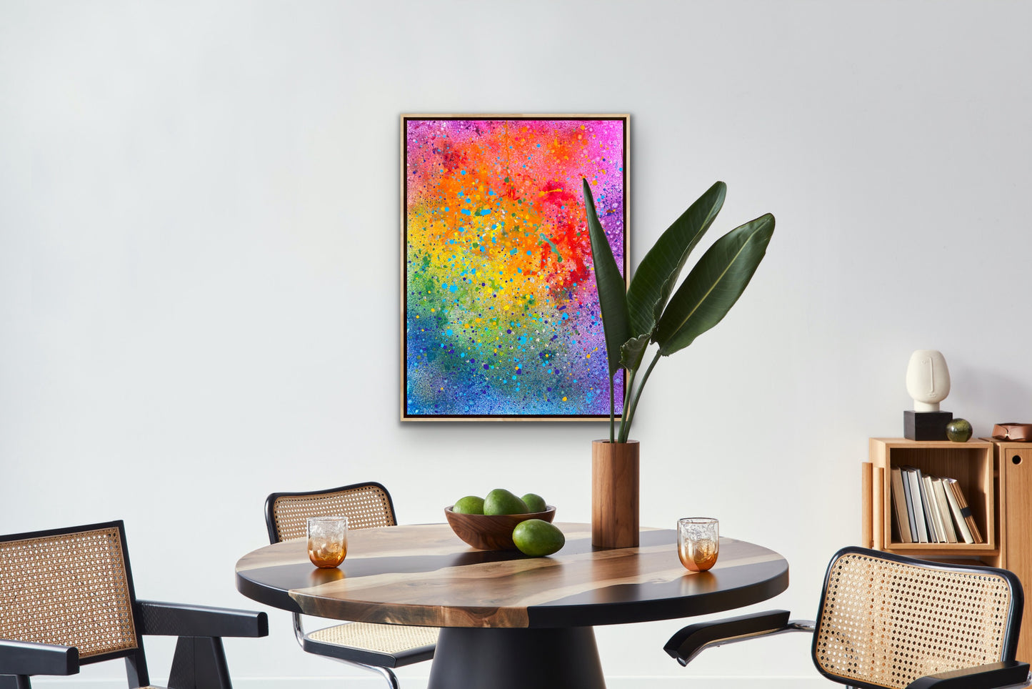 Spektrum II, 50x70cm, akryl na płótnie, 2026