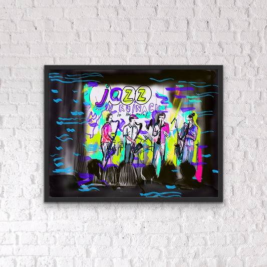 Jazz w ruinach 2018 / grafika cyfrowa